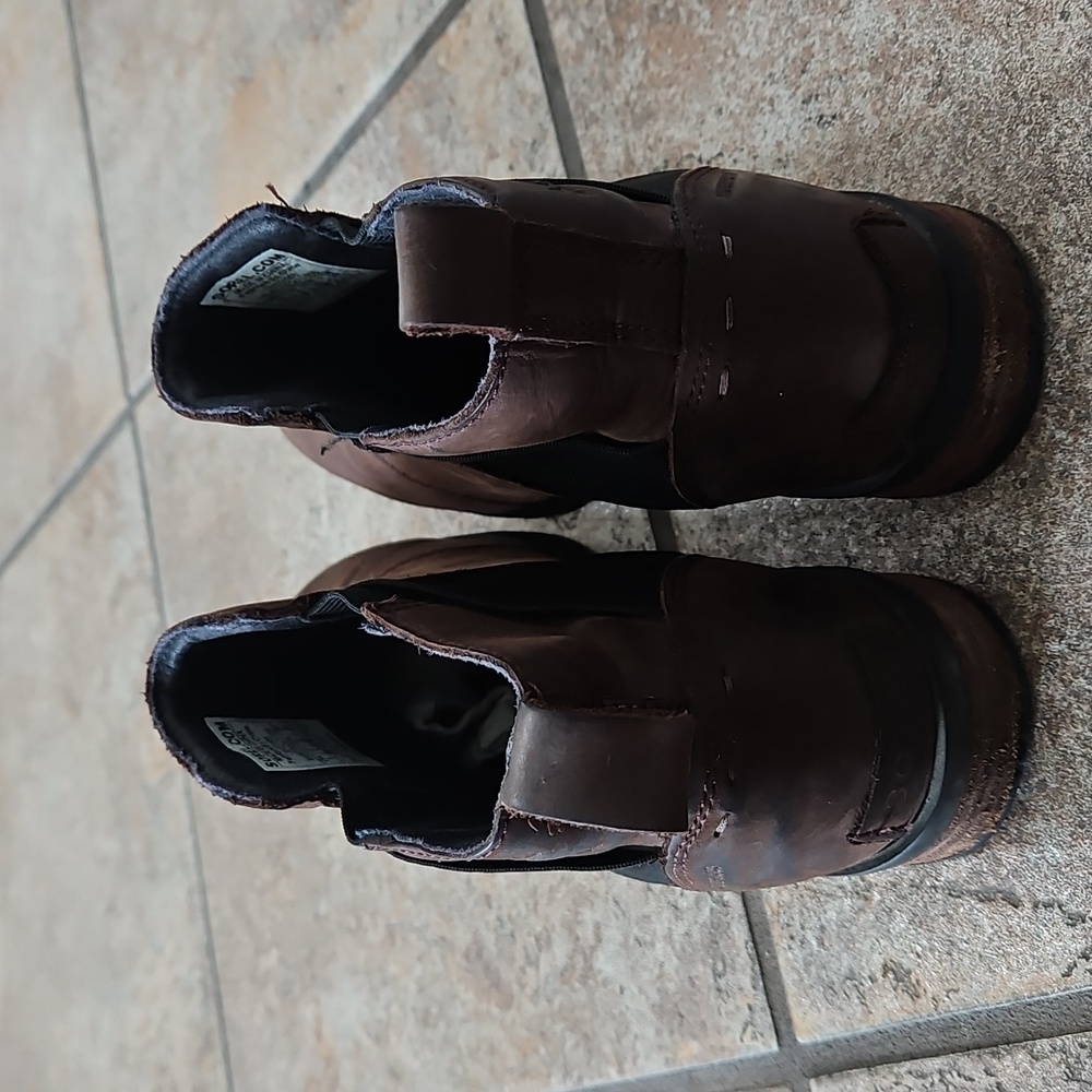 Sorel Waterproof Leather Booties Size 8 For Women - Picture 7 of 9